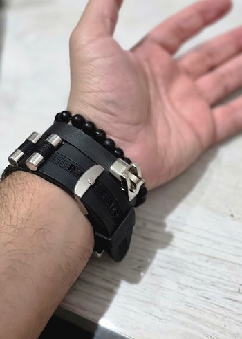 Kutulu 3'lü Şık Saat Seti - Görsel 5