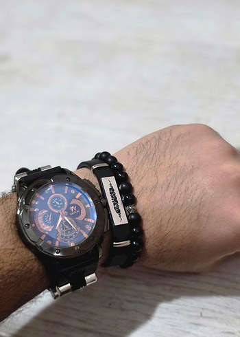 Kutulu 3'lü Şık Saat Seti - Görsel 4