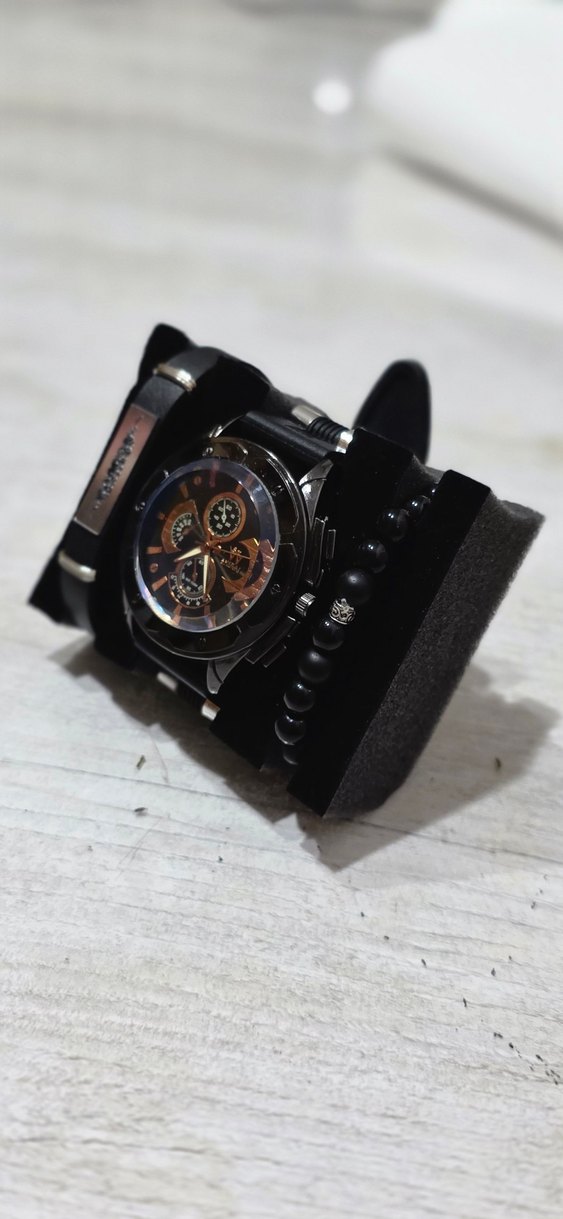 Kutulu 3'lü Şık Saat Seti - Görsel 2