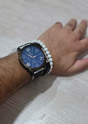 Kutulu 3'lü Şık Saat Seti - Görsel 5