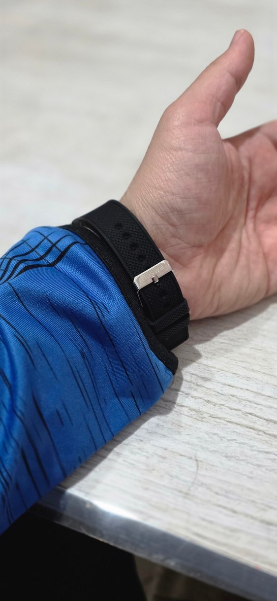 Şık Analog Siyah Saat  - Görsel 3