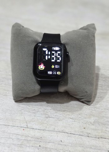 Led Gostergeli Siyah Saat - Görsel 7