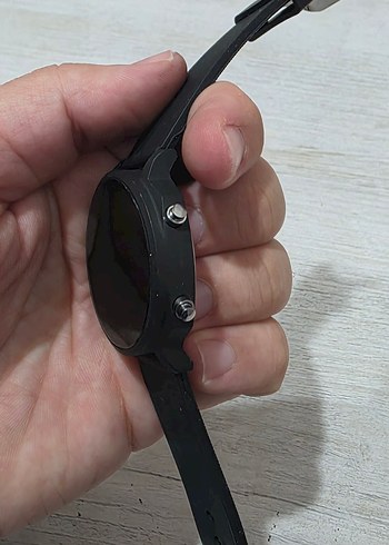 Şık Led Göstergeli Siyah Saat  - Görsel 7