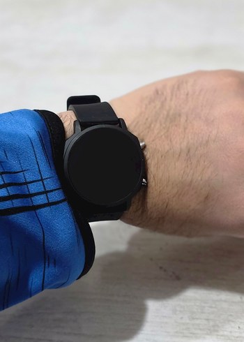 Şık Led Göstergeli Siyah Saat  - Görsel 3