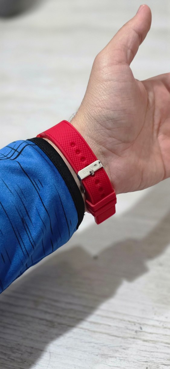 Şık Analog Kırmızı Saat  - Görsel 4