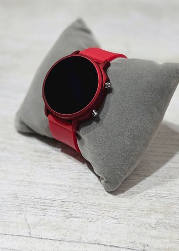 Şık Led Göstergeli Kırmızı Saat  - Görsel 8