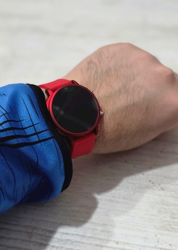 Şık Led Göstergeli Kırmızı Saat  - Görsel 3