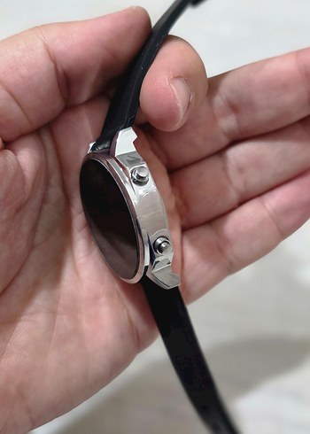 Şık Led Göstergeli Siyah Saat  - Görsel 7