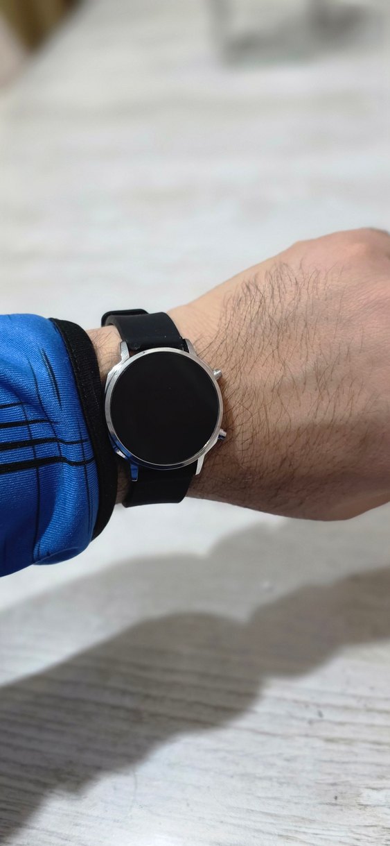 Şık Led Göstergeli Siyah Saat  - Görsel 3