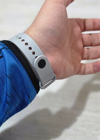 Led Gostergeli Gri Saat - Görsel 6