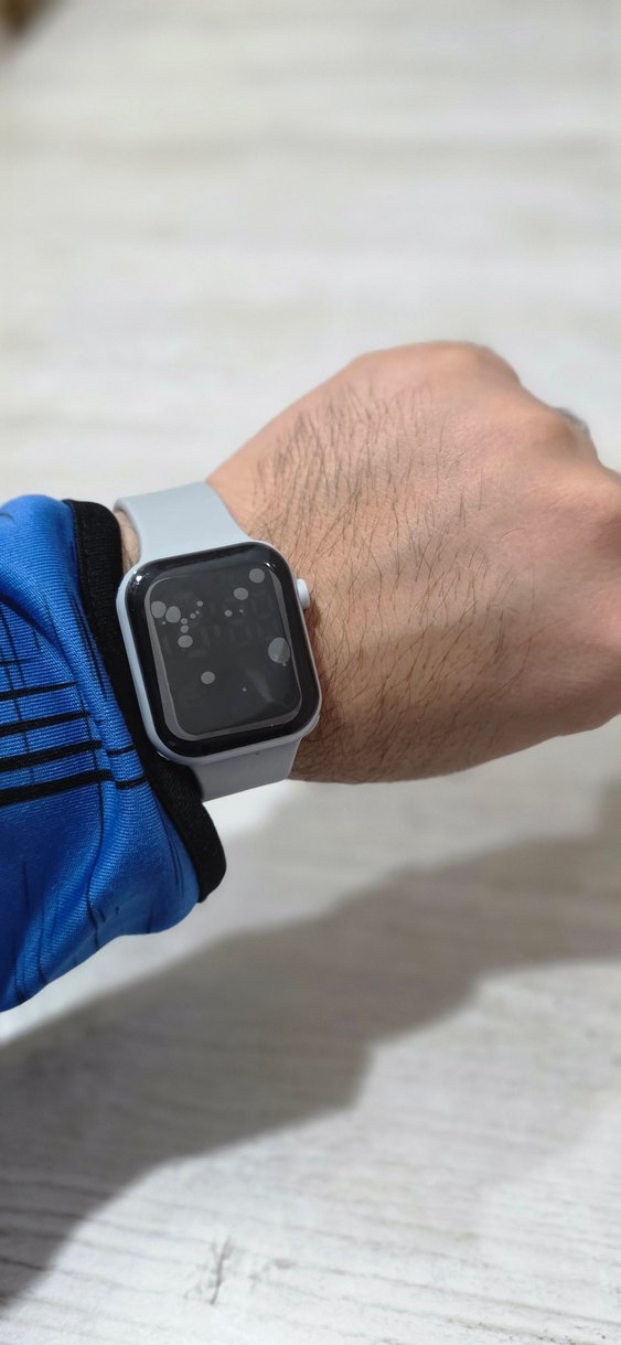 Led Gostergeli Gri Saat - Görsel 3