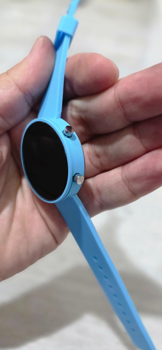 Şık Led Göstergeli Mavi Saat  - Görsel 4