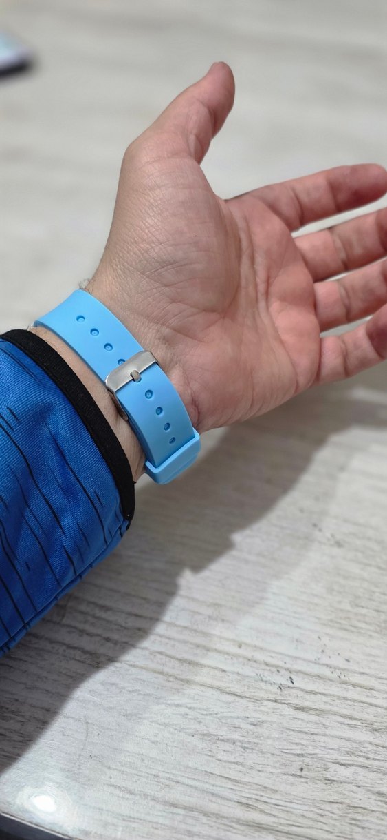 Şık Led Göstergeli Mavi Saat  - Görsel 5