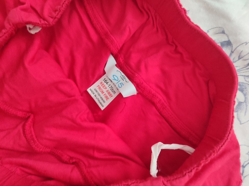 Kırmızı Salaş Hamile Midi Etek - Görsel 3