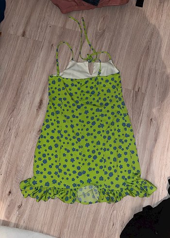 Yeşil Yazlık Elbise - Görsel 2