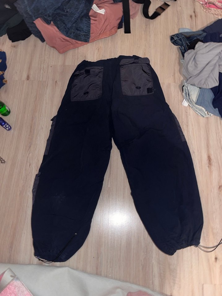 Kadın Lacivert Rahat Kesim Pantolon - Görsel 2