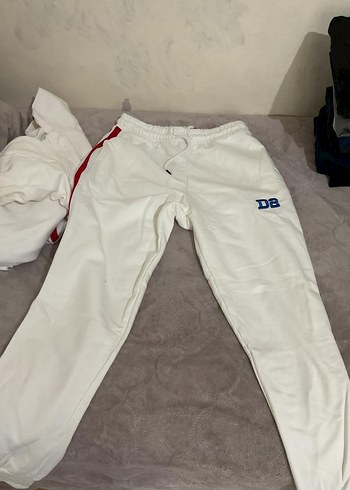 FARFECTH Beyaz Kadın Erkek Eşofman Takımı - Görsel 2