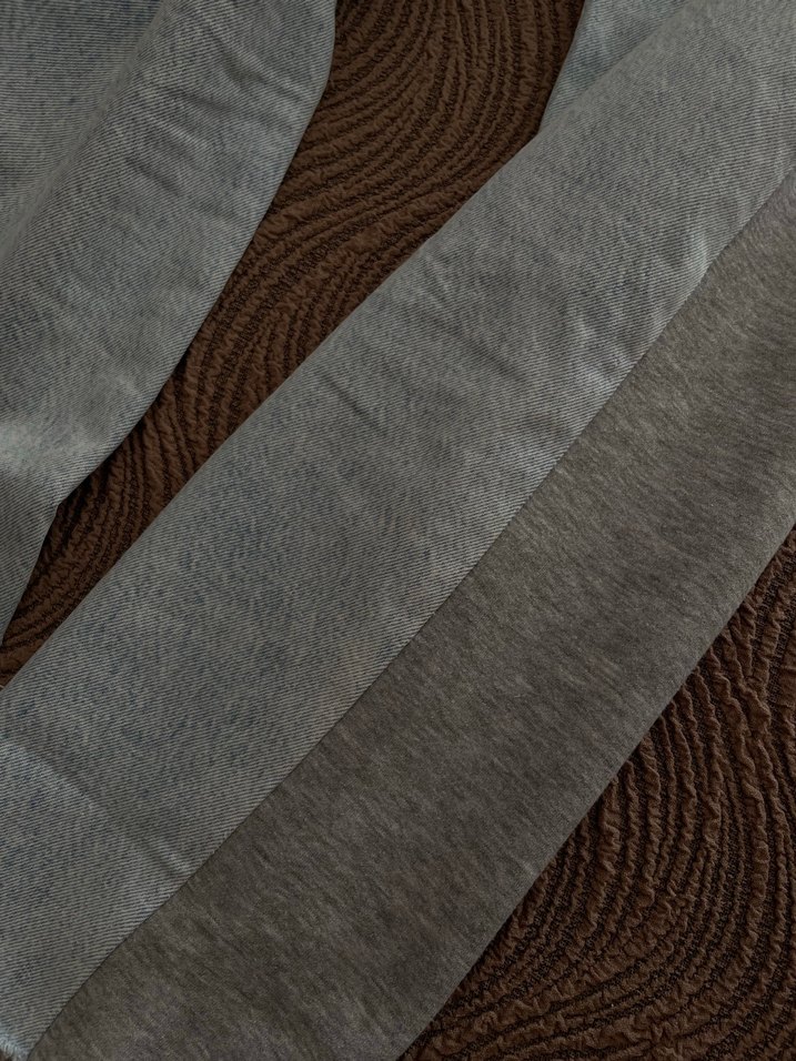 Çift taraflı önü eşofman arkası kot alt midi giyim markasız akt - Görsel 5