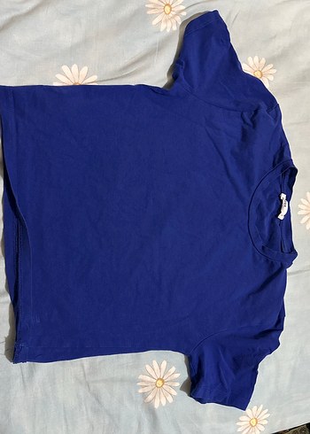 Mavi Kısa Kollu tshirt