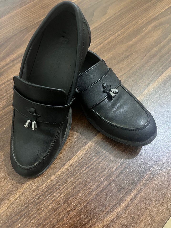 Tokalı Siyah Erkek Çocuk Loafer Ayakkabı - Görsel 2