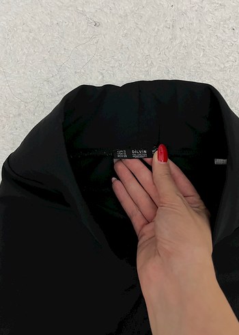 Dilvin Kadın Siyah Yüksek Bel Mini Şort