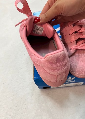 Adidas Adidas Superstar W Pembe Pastel Sneaker
