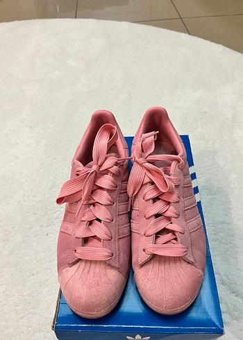 40 Beden Adidas Superstar W Pembe Pastel Sneaker