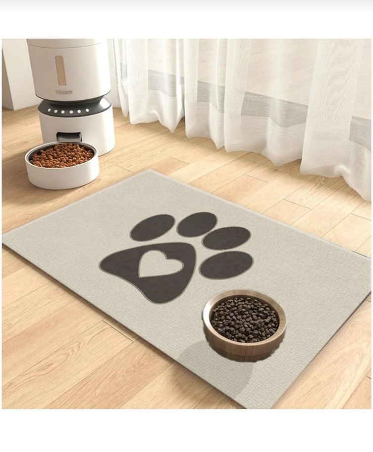 Kahverengi Gri Patili Evcil Hayvan Mama Altlığı - Görsel 2