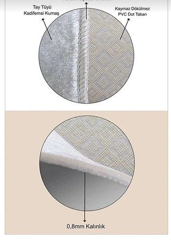 Gri Kedi Mama Altlığı - Görsel 4