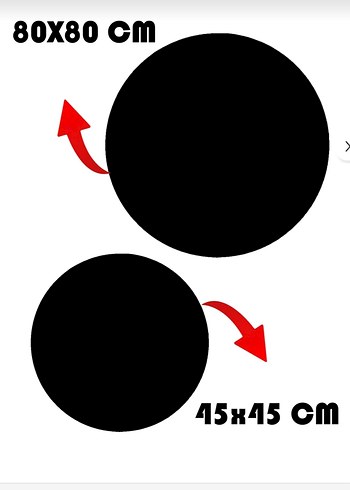 Renkli Zürafa Desenli Yuvarlak banyo paspası - Görsel 7