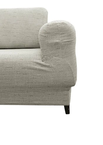 Gri Modern Düz Koltuk Kılıfı 3311 - Görsel 3