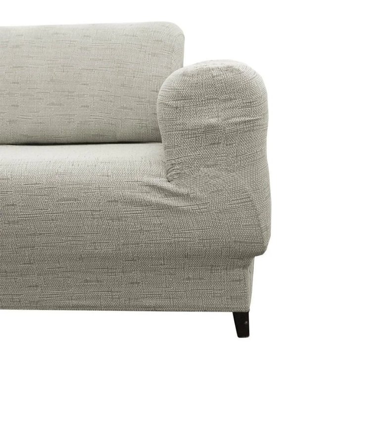 Gri Modern Düz Koltuk Kılıfı 3311 - Görsel 3