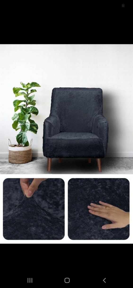 kadife Modern Kanepe Örtüsü3+3+1+1 - Görsel 3