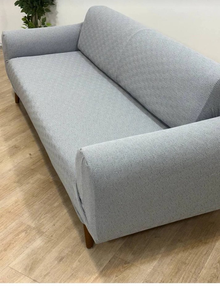 Gri Modern Kanepe Örtüsü - Görsel 3