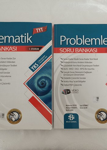 TYT Matematik ve Problem Bankası 2 Kitap Bilgi sarmal