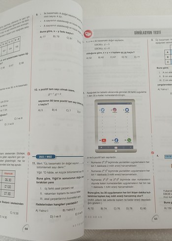 Beden TYT Matematik ve Problem Bankası 2 Kitap Bilgi sarmal