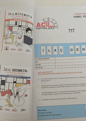 Beden Renk Matematiğin İlacı TYT Matematik Denemeleri 12'li