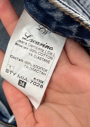 Kadın Mavi Kot Midi Boy Street Style Pantolon - Görsel 4