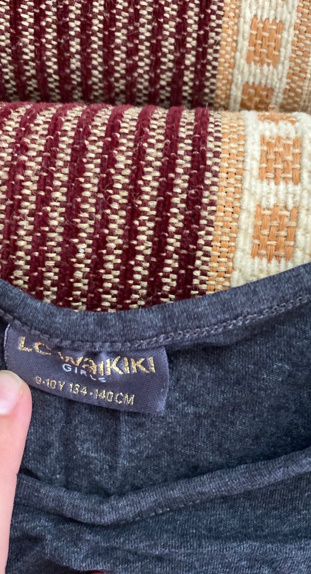 Kız Çocuk Siyah Rock Punk Kısa Kollu Tişört - Görsel 3