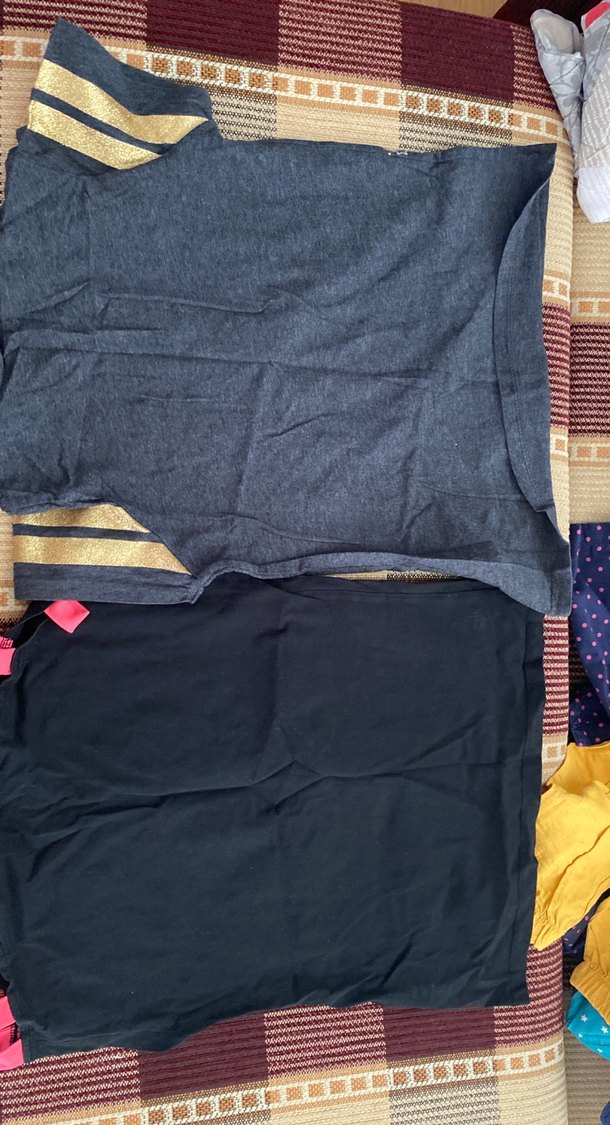 Kız Çocuk Siyah Rock Punk Kısa Kollu Tişört - Görsel 5