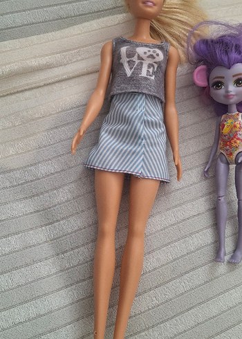 Beden Mor ve Gri Renkli 3 Bebek Seti