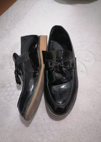 Siyah Rugan Tokalı Klasik Erkek Ayakkabı - Görsel 4