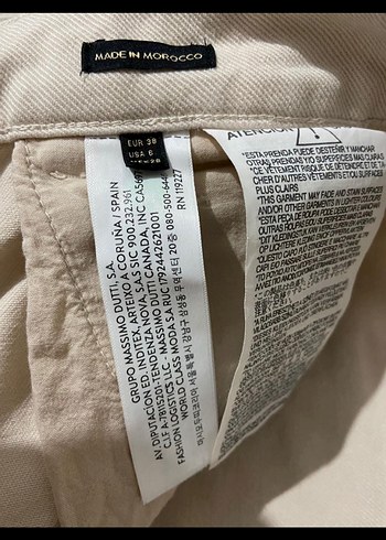 38 Beden Bej Kadın Midi Kot Pantolon