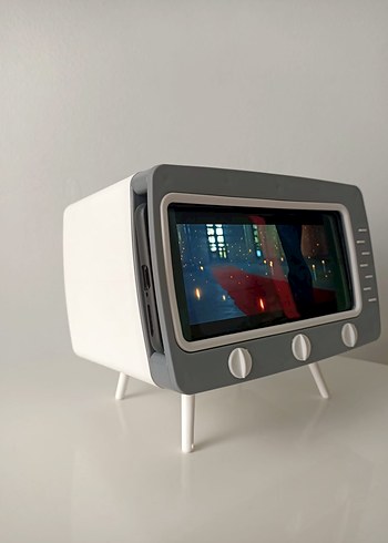 Gri Retro Tasarımlı Monitör - Görsel 4