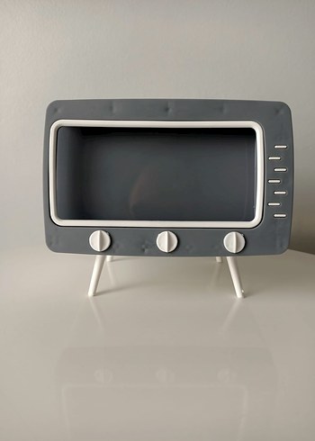 Gri Retro Tasarımlı Monitör - Görsel 2