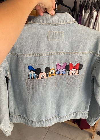 Zara Zara Açık Mavi Kız çocuk Denim Ceket