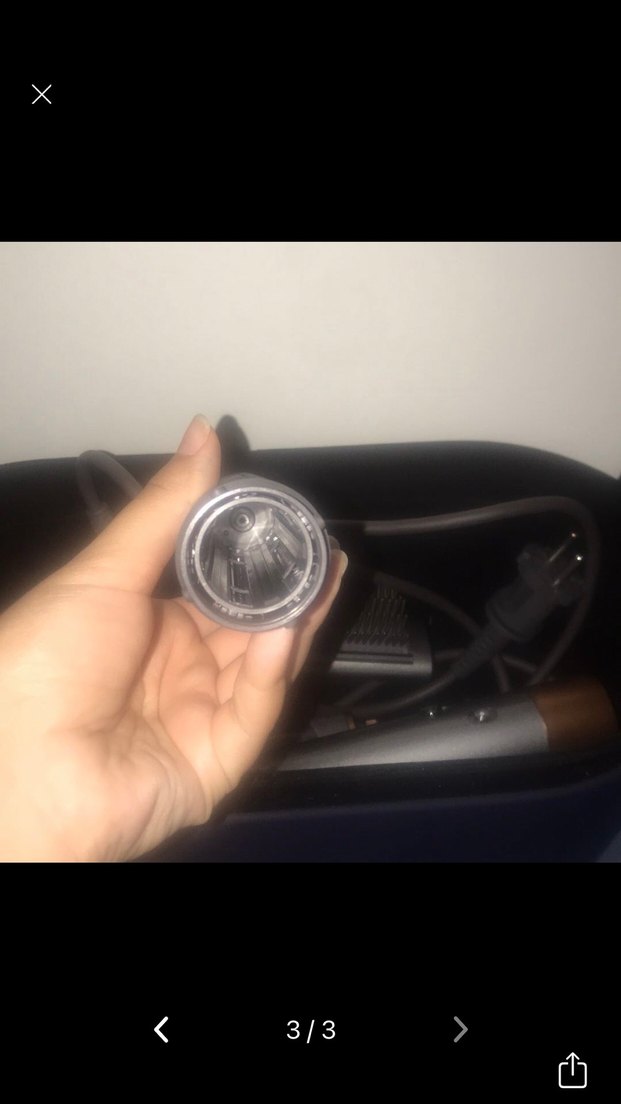 Koyu gri saç şekillendirici maşa - Görsel 3