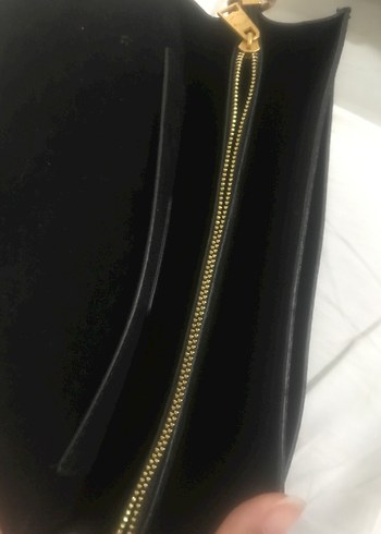 Siyah Deri Kadın Omuz Çantası - Görsel 2