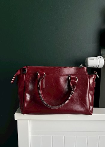  Beden stradivarius bordo çanta