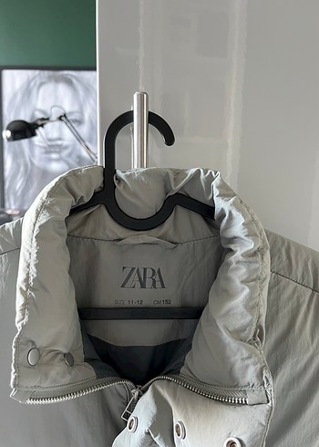 zara Fermuarlı Kız çocuk yelek - Görsel 2